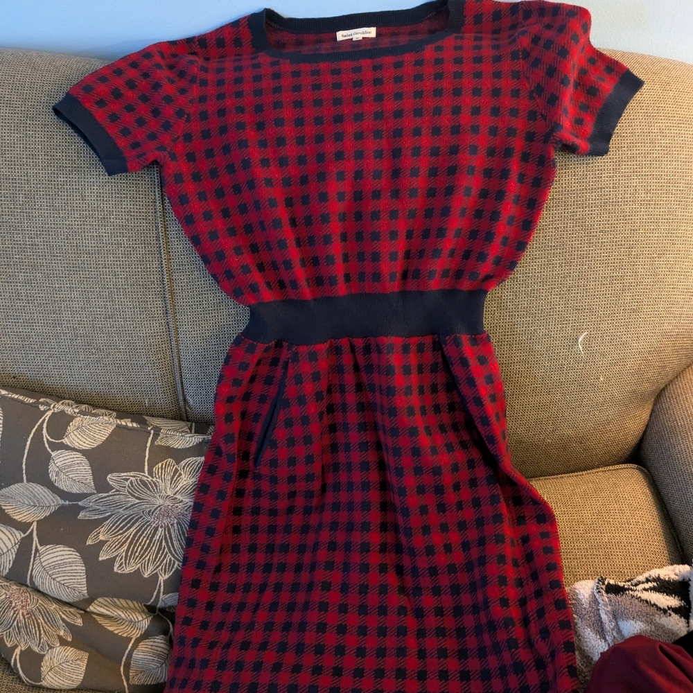 Medium Saint Geraldine Knit Dress Knee Length